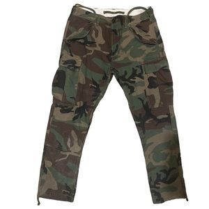 Ralph Lauren Surplus Woodland Camo Cargo Pants 32x30